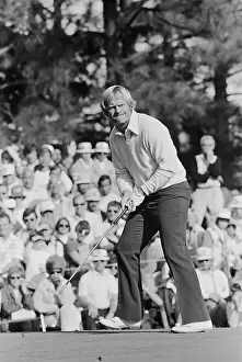 Frustration Prints: Jack Nicklaus Biting His Lip During Play