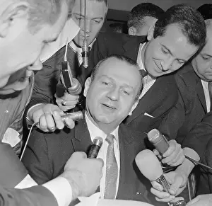 Jack Ruby Speaking to Newsmen