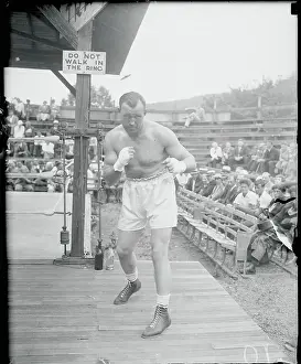 Orangeburg Prints: Jack Sharkey in Action Pose
