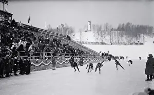 Jack Shea Skating at Olympics