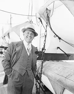 Company Vice President Prints: Jack Warner Aboard the S.S. Berengaria