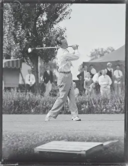 Baltimore Prints: Jack Westland Swinging Golf Club