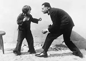 Playful Prints: Jackie Coogan and Prince Mohammed-Ali