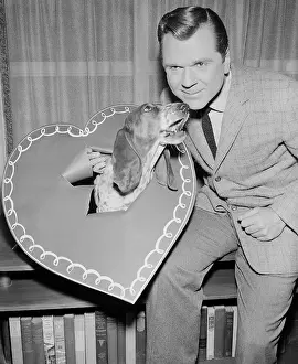Valentines Day Prints: Jackie Cooper with Cleo
