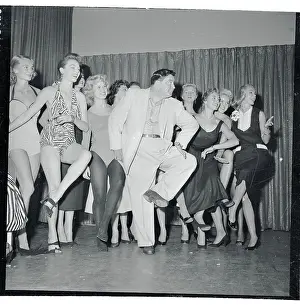 Jackie Gleason Dancing with Girls from His Show