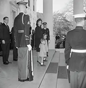 Widow Prints: Jackie Kennedy and Children at Funereal Procession