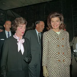 Jackie Kennedy with Flora Whitney Miller