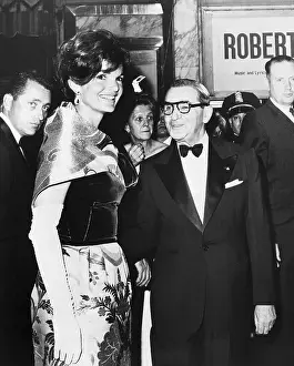 Jackie Kennedy With Irving Berlin