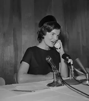 Jackie Kennedy Making Calling for Kennedy Call