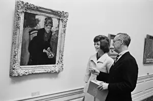 Exhibit Prints: Jackie Kennedy With Paul Mellon at National Gallery
