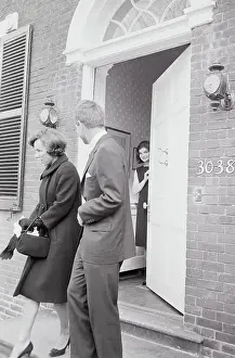Widow Prints: Jackie Kennedy Saying Goodbye in Doorway