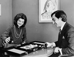 Jackie Onassis Plays Game: L.Baldrige