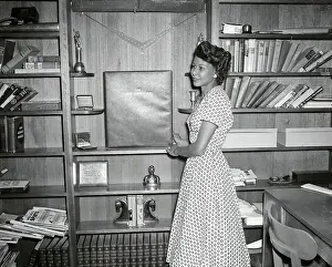 Jackie and Rachel Robinson at Home