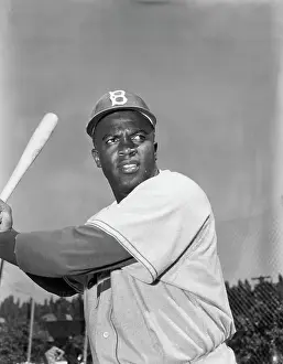Jackie Robinson Batting