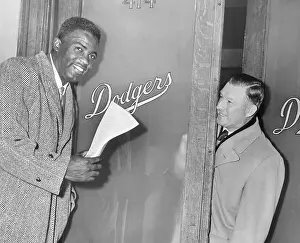 Jackie Robinson Leaving Office