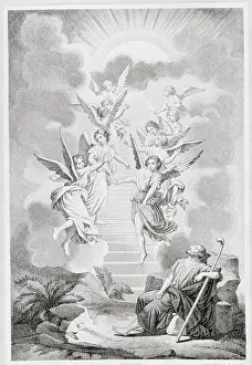 Jacob Prints: Jacob Dreaming of Angels and Mysterious Visions