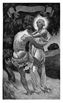 Images Dated 20th April 2018: Jacob wrestling with angel