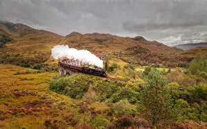 Glenfinnan Viaduct Collection: The Jacobite Train, Glenfinnan