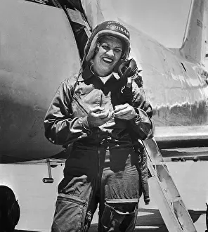 Jacqueline Cochran by Jet