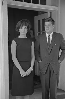 Front Door Prints: Jacqueline and John Kennedy
