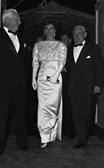 Jacqueline Kennedy Arriving at Dinner