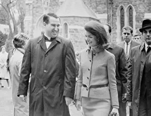Jacqueline Kennedy After Attending Mass