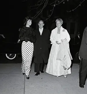 Jacqueline Kennedy Attending the Opera With Colleagues