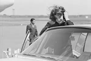 Jacqueline Kennedy at Barnstable Airport