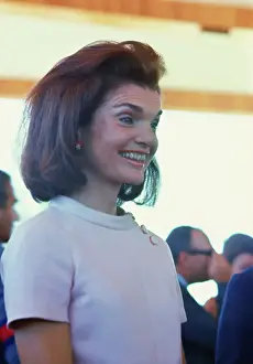 Reception Prints: Jacqueline Kennedy in Cambodia