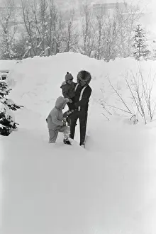 Aspen Prints: Jacqueline Kennedy and Her Children