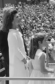 Newport News Prints: Jacqueline Kennedy And Daughter