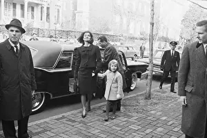 Widow Prints: Jacqueline Kennedy With Daughter Caroline