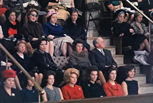 Jacqueline Kennedy with Family and Friends in Audience