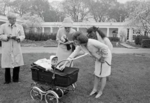 Farah Diba Prints: Jacqueline Kennedy Introducing John Jr. to the Empress Farah