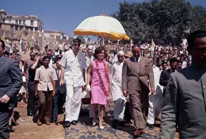 Jacqueline Kennedy with John Galbraith