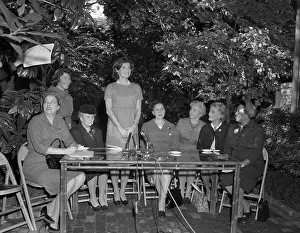 Candidate Prints: Jacqueline Kennedy Meets With Ladies