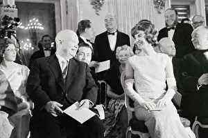 Jacqueline Kennedy With Nikita Khrushchev