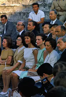 Epidaurus Prints: Jacqueline Kennedy with Sister and Friends in Greece