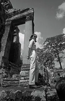 Jacqueline Kennedy Touring Cambodia's Ancient Ruins