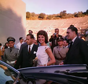 Epidaurus Prints: Jacqueline Kennedy While Traveling in Greece