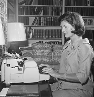 Jacqueline Kennedy Typing Weekly Column