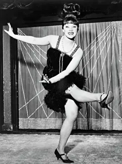 Cabaret Prints: Jacqui Toye Dancing In Cabaret Show