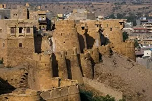 Images Dated 15th December 2016: Jaisalmer Fort, Jaisalmer, Rajasthan, India
