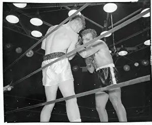 Jake LaMotta Throwing a Left Punch