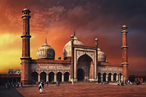 Images Dated 12th May 2016: Jama Masjid, Central Delhi, Delhi, India