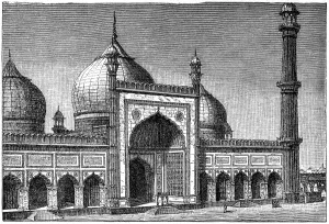 Delhi Prints: Jama Masjid in Dehli