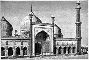 103626 Collection: Jama Masjid mosque in Delhi