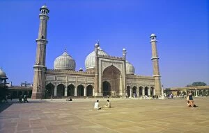 Images Dated 13th April 2016: Jama Masjid Mosque, Delhi, India
