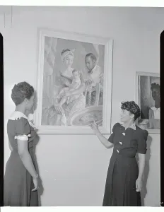 Porter Prints: James A. Porter Painting in American Negro Exposition