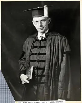 Conant Prints: James B. Conant In Cap And Gown